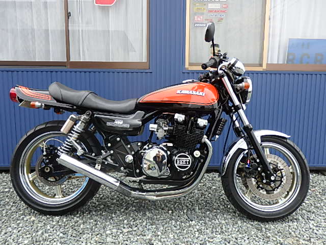 Kawasaki ゼファーχ Z2仕様 青玉虫カラー塗装 完成RCRT