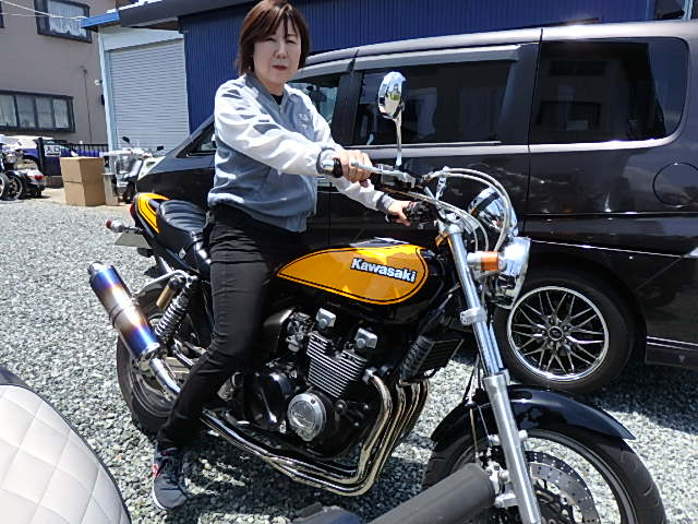 kawasaki ゼファーχ 外装取り付けRCRT