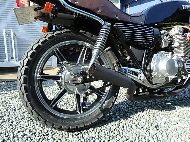 YAMAHA XJ400 ホイール、タイヤ変更RCRT